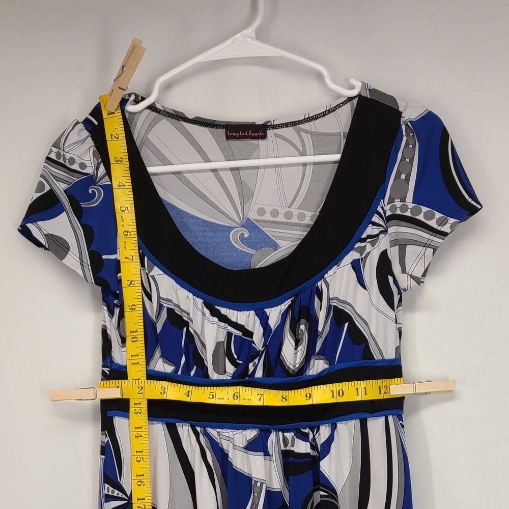 Blue Summer Dress - Picture 3 of 5